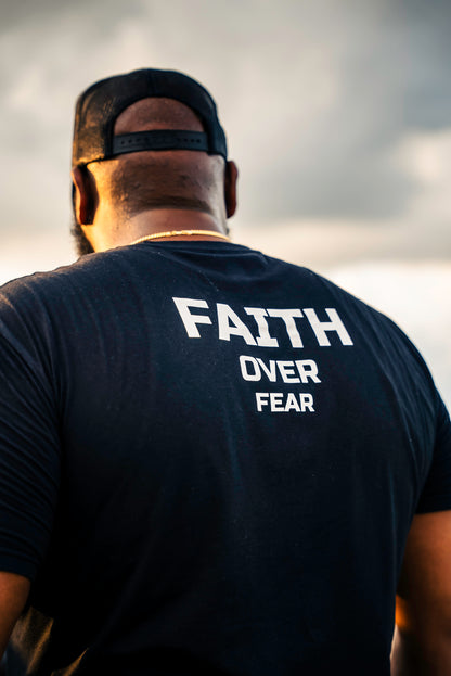 KickinitwithQ Faith Over Fear Short Sleeve T-Shirt